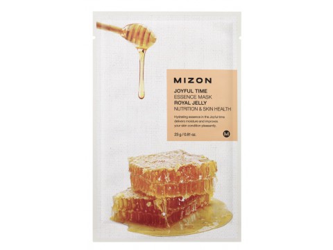 Mizon veido kaukė Joyful Time Essence Mask Royal Jelly su bičių pikiu 23g Mizon veido kaukė Joyful Time Essence Mask Royal Jelly su bičių pikiu 23g